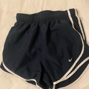 navy nike shorts